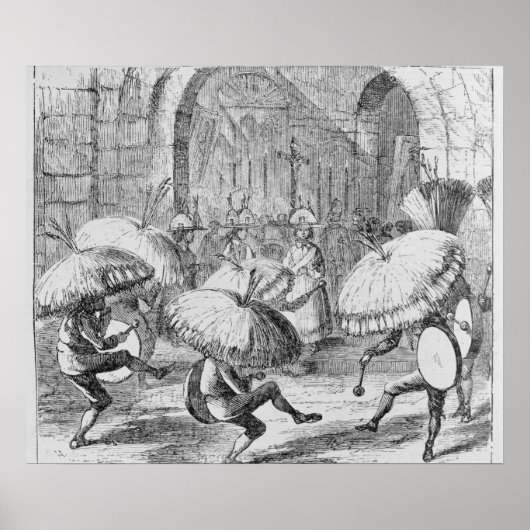 Amerikanische Ureinwohner, die Chuno oder Kartoffe Poster (Vorne)