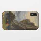 Amerikanische Ureinwohner Fischerei Case-Mate iPhone Hülle (Rückseite (Horizontal))