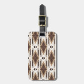 Amerikanische Ureinwohner Gepäckanhänger (Vorderseite vertikal)