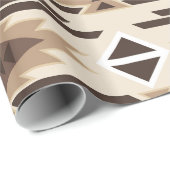 Amerikanische Ureinwohner Geschenkpapier (Rolleneckpunkt)