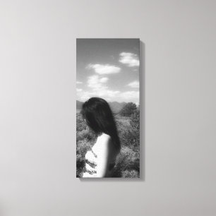 Amerikanische Ureinwohner Girl Leinwanddruck