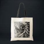 Amerikanische Ureinwohner-Haupttasche Tragetasche<br><div class="desc">Amerikanische Ureinwohner-Haupttasche</div>