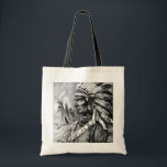 Amerikanische Ureinwohner-Haupttasche Tragetasche<br><div class="desc">Amerikanische Ureinwohner-Haupttasche</div>