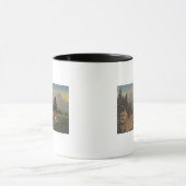 Amerikanische Ureinwohner im Nordwesten kehren von Tasse (Zentrum)