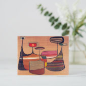 Amerikanische Ureinwohner im Weltraum #1 Postkarte (Stehend Vorderseite)