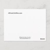 Amerikanische Ureinwohner im Weltraum #1 Postkarte (Rückseite)