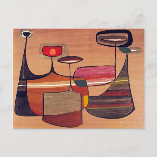 Amerikanische Ureinwohner im Weltraum #1 Postkarte (Vorderseite)