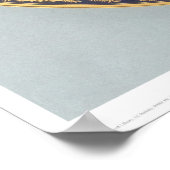 Amerikanische Ureinwohner in Sitka, Alaska-Waldpla Poster (Ecke)