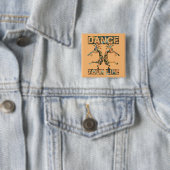 Amerikanische Ureinwohner Kokopelli - Dance Your L Button (Beispiel)