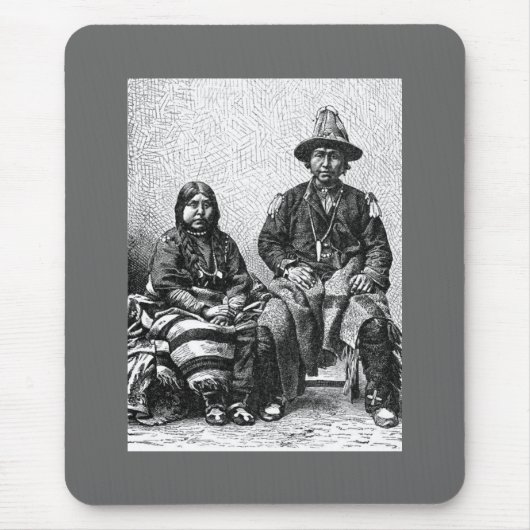 Amerikanische Ureinwohner Mouse Pad Mousepad (Vorne)