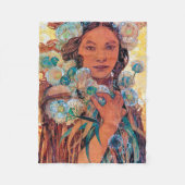 Amerikanische Ureinwohner, Mucha Fleecedecke (Vorderseite)