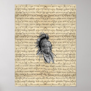 Amerikanische Ureinwohner Poster