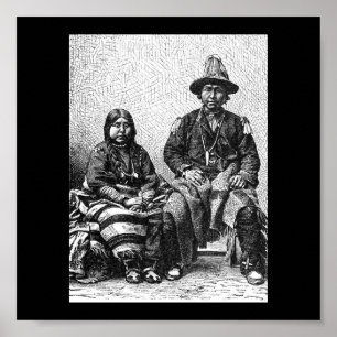 Amerikanische Ureinwohner Poster