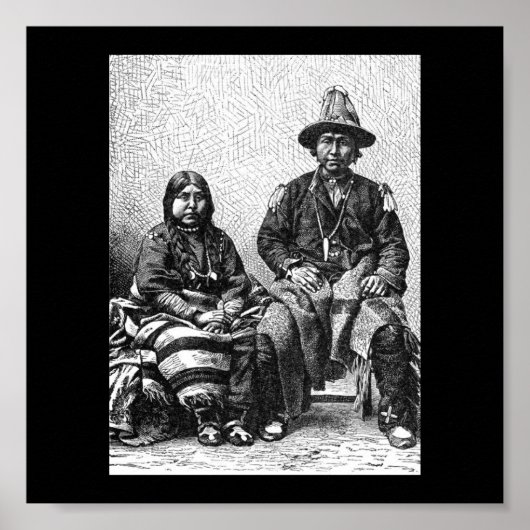 Amerikanische Ureinwohner Poster (Vorne)
