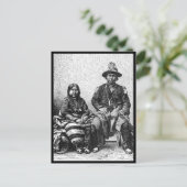 Amerikanische Ureinwohner Postkarte (Stehend Vorderseite)