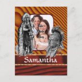 Amerikanische Ureinwohner Postkarte (Vorderseite)