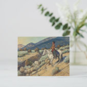 Amerikanische Ureinwohner Postkarte (Stehend Vorderseite)