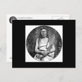 Amerikanische Ureinwohner Postkarte (Vorne/Hinten)