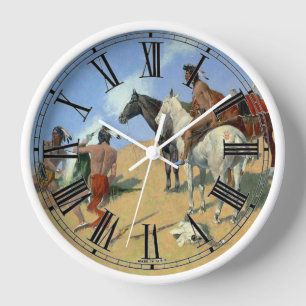 Amerikanische Ureinwohner-Rauchsignale Uhr