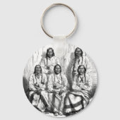 Amerikanische Ureinwohner Schlüsselanhänger (Vorderseite)