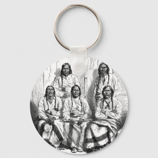 Amerikanische Ureinwohner Schlüsselanhänger (Vorderseite)