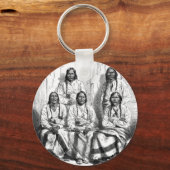 Amerikanische Ureinwohner Schlüsselanhänger (Vorderseite)