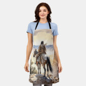 Amerikanische Ureinwohner Schürze (Getragen)