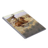 Amerikanische Ureinwohner-Stampe Notizblock (Rechte Seite)