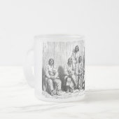 Amerikanische Ureinwohner Tasse (Vorderseite Links)
