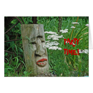 amerikanische Ureinwohner TOTEM: Party CARD