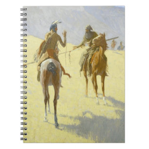 Amerikanische Ureinwohner von Remington Notizblock