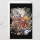 Amerikanische Ureinwohner Wedding Night Vignette Briefpapier (Vorne/Hinten)