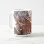 Amerikanische Ureinwohner Wedding Night Vignette Kaffeetasse (Vorderseite Links)