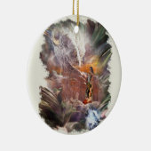 Amerikanische Ureinwohner Wedding Night Vignette Keramik Ornament (Rechts)