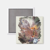 Amerikanische Ureinwohner Wedding Night Vignette Magnet (Vorderseite/Rückseite)