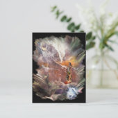 Amerikanische Ureinwohner Wedding Night Vignette Postkarte (Stehend Vorderseite)