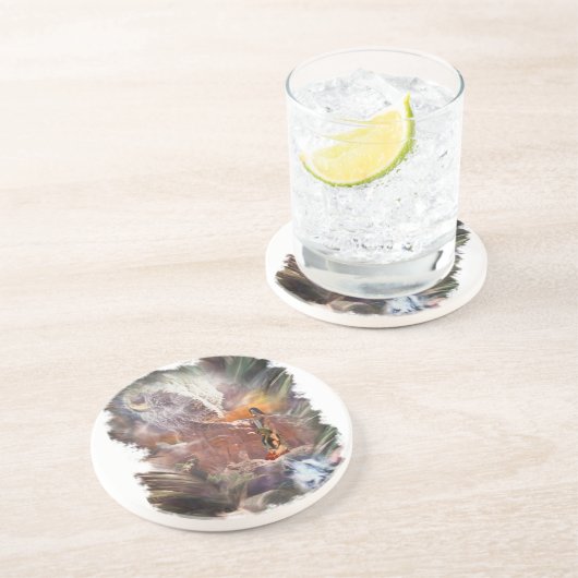 Amerikanische Ureinwohner Wedding Night Vignette Untersetzer (Seite)