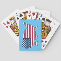 Amerikanische US Flagge Flaggen Rotes Weiß Blau