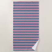 Amerikanische US Flagge Strandtuch (Vorderseite)