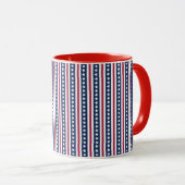 Amerikanische US Flagge Tasse (VorderseiteRechts)