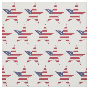 Amerikanische US Flagge USA Star Spangled Star Stoff