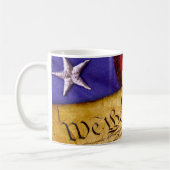 Amerikanische USA-Flagge US-Verfassung Kavanaugh Kaffeetasse (Links)