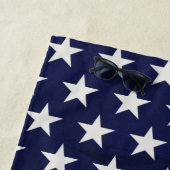 Amerikanische USA-Flaggen-am 4. Juli patriotische Strandtuch (Beispiel)