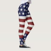 Amerikanische USA-Flaggen-patriotische am 4. Juli Leggings (Rechts)
