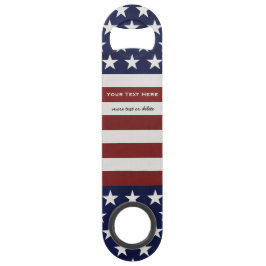 Amerikanische USA-Flaggen-patriotische am 4. Juli Speed Flaschenöffner