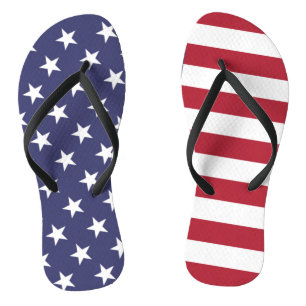 Amerikanische Vereinigte Staaten USA-Flagge Flip F Badesandalen