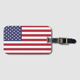 Amerikanische Vereinigten Staaten USA-Flagge-Gepäc Gepäckanhänger