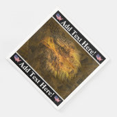 Amerikanische Verfassung Bald Eagle Serviette (Ecke)
