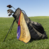 Amerikanische Verfassung Golfhandtuch (Gras)
