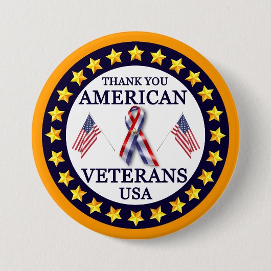 Amerikanische Veterane 2 Button (Vorderseite)
